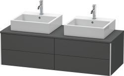 Duravit XSquare Asma dolap ünitesi 1400 mm Grafit Mat XS4916B4949