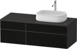 Duravit Zencha Asma dolap ünitesi 1300 mm Siyah Çizgi Yapısı ZE4827063800000