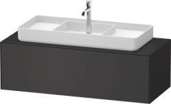 Duravit White Tulip Asma dolap ünitesi Grafit Saten Mat Grafit İpeksi mat Boya, İç aydınlatma: Entegre WT4977M58580010