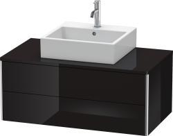 Duravit XSquare Asma dolap ünitesi 1000 mm Parlak Siyah