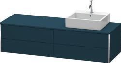 Duravit XSquare Asma dolap ünitesi 1600 mm Gece Mavisi Saten Mat Lake XS4914R9898