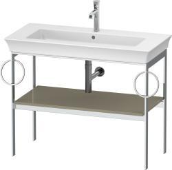 Duravit White Tulip Metal konsol 984 mm Taş Grisi Parlak WT4547BH2H2