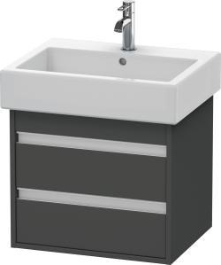 Duravit Ketho Asma dolap ünitesi 550 mm Grafit Mat KT663604949