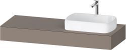 Duravit Studio F. A. Porsche Collection Tezgah 1400 mm Bazalt Mat QA4804043430000