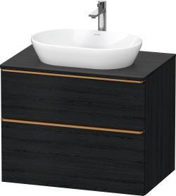 Duravit D-Neo Asma dolap ünitesi 800 mm Siyah Meşe DE4967004160000