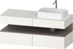 Duravit Studio F. A. Porsche Collection Asma dolap ünitesi 1400 mm Beyaz Süper Mat QA4766043840000