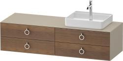 Duravit White Tulip Asma dolap ünitesi 1600 mm Amerikan Ceviz masif WT4995R77600010