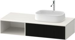 Duravit Zencha Asma dolap ünitesi 1300 mm Siyah Çizgi Yapısı ZE4819063840000