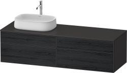 Duravit Zencha Asma dolap ünitesi 1600 mm Siyah Meşe ZE4824L16800000