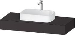 Duravit Studio F. A. Porsche Collection Tezgah 1200 mm Grafit Süper Mat QA4802080800000