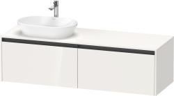 Duravit Ketho.2 Asma dolap ünitesi 1600 mm Beyaz (parlak) K24889L22220000