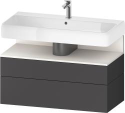 Duravit Studio F. A. Porsche Collection Asma dolap ünitesi 990 mm Grafit Mat QA4395084490010