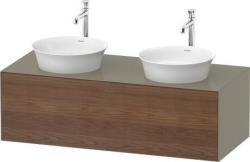 Duravit White Tulip Asma dolap ünitesi Amerikan Ceviz masif Ön yüzey: Amerikan Ceviz Ağacı Mat, Masif ağaç, Gövde: Gri (Taş) Parlak, Boya, Tezgah: Gri (Taş) Parlak, Boya, İç WT4978B77H20010