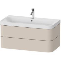 Duravit Happy D.2 c-shaped asma set 975 mm Taupe Süper Mat HP4348O8383