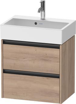 Duravit Ketho.2 Asma dolap ünitesi 584 mm Marbeled Oak K25273055550000