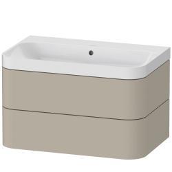 Duravit Happy D.2 c-shaped asma set 775 mm Taupe Saten Mat Lake HP4347N6060