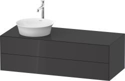 Duravit White Tulip Asma dolap ünitesi 1300 mm Grafit Parlak WT4987LH1H10010