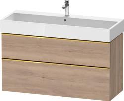 Duravit D-Neo Asma dolap ünitesi 1184 mm Marbeled Oak DE4375034550000