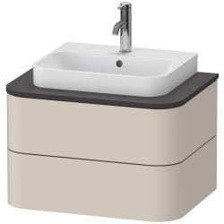 Duravit Happy D.2 Asma dolap ünitesi 650 mm Taupe Süper Mat HP496008383