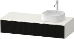 Duravit Zencha Asma dolap ünitesi 1300 mm Siyah Çizgi Yapısı ZE4812R63840000