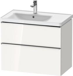 Duravit D-Neo Asma dolap ünitesi Beyaz (parlak) Beyaz Parlak Dekor, Kulp Krom DE4357010220000