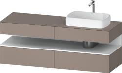 Duravit Studio F. A. Porsche Collection Asma dolap ünitesi 1600 mm Bazalt Mat QA4778018430000