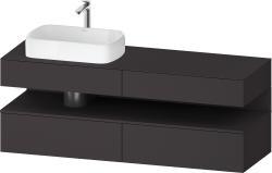 Duravit Studio F. A. Porsche Collection Asma dolap ünitesi 1600 mm Grafit Süper Mat QA4777080800010