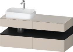 Duravit Studio F. A. Porsche Collection Asma dolap ünitesi 1400 mm Taupe Dekoru QA4765016910010