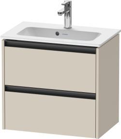 Duravit Ketho.2 Asma dolap ünitesi 610 mm Taupe Süper Mat K25255083830000
