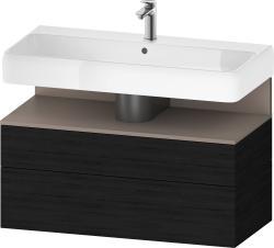 Duravit Studio F. A. Porsche Collection Asma dolap ünitesi 990 mm Siyah Meşe QA4395043160000