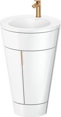 Duravit Starck 1 c-bonded yerden dolap 560 mm Beyaz (parlak) S19512O04850000