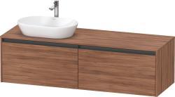 Duravit Ketho.2 Asma dolap ünitesi 1600 mm Doğal Ceviz K24889L79790000