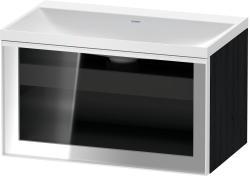 Duravit Vitrium c-bonded Asma dolap 800 mm Parsol grey Glossy, Glass VT4296N1616000W