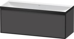 Duravit Vitrium c-bonded Asma dolap 1200 mm Grafit Mat VT4288N4949001G
