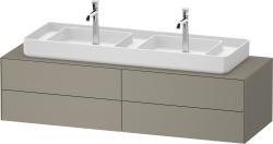 Duravit White Tulip Asma dolap ünitesi 1600 mm Taş Grisi Saten Mat Lake WT4869092920010