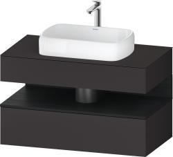 Duravit Studio F. A. Porsche Collection Asma dolap ünitesi 1000 mm Grafit Süper Mat QA4731016800010