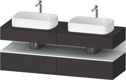 Duravit Studio F. A. Porsche Collection Asma dolap ünitesi 1600 mm Grafit Süper Mat QA4779018800000