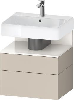 Duravit Studio F. A. Porsche Collection Asma dolap ünitesi 590 mm Taupe Süper Mat QA4393022830000