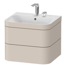 Duravit Happy D.2 c-bonded Asma dolap 575 mm Taupe Süper Mat HP4635E8383