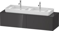 Duravit White Tulip Asma dolap ünitesi 1600 mm Grafit Parlak WT48660H1H10010