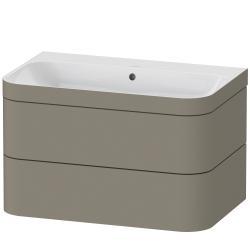 Duravit Happy D.2 c-bonded Asma dolap 775 mm Taş Grisi Saten Mat Lake HP4637N9292