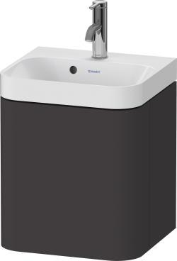 Duravit Happy D.2 c-shaped asma set 400 mm Grafit Süper Mat HP4340O80800000