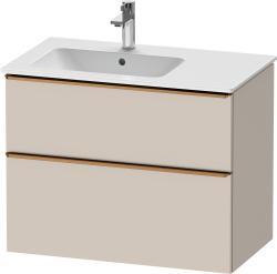 Duravit D-Neo Asma dolap ünitesi 810 mm Taupe Dekoru DE4366004910000