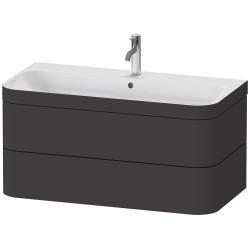 Duravit Happy D.2 c-bonded Asma dolap 975 mm Grafit Süper Mat HP4638O8080