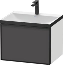 Duravit Vitrium c-bonded Asma dolap 600 mm Grafit Mat VT4285O4918000G