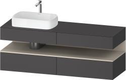 Duravit Studio F. A. Porsche Collection Asma dolap ünitesi 1600 mm Grafit Mat QA4777083490010