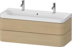Duravit Happy D.2 c-shaped asma set 1175 mm Akdeniz Meşesi Gerçek ahşap kaplama HP4379O71710000