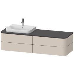 Duravit Happy D.2 Asma dolap ünitesi 1600 mm Taupe Süper Mat HP4963L83830010