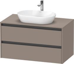 Duravit Ketho.2 Asma dolap ünitesi 1000 mm Bazalt Mat K24896043430000