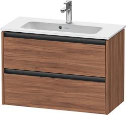 Duravit Ketho.2 Asma dolap ünitesi 810 mm Doğal Ceviz K25256079790000